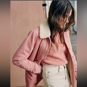 Sezane Will Jacket Pink XS